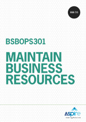 Picture of BSBOPS301 Maintain business resources eBook