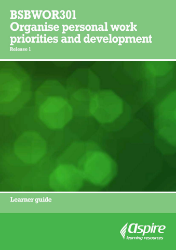 Picture of BSBWOR301 Organise personal work priorities and development ebook