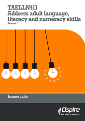 Picture of TAELLN411 Address adult language, literacy and numeracy skills eBook