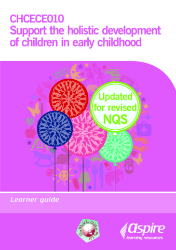 Picture of CHCECE010 Support the holistic development of children in early childhood - NQS updated eBook
