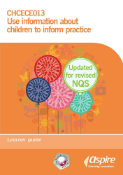 Picture of CHCECE013 Use information about children to inform practice - NQS updated eBook