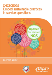 Picture of CHCECE025 Embed sustainable practices in service operations - NQS updated eBook