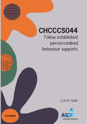 Picture of CHCCCS044 Follow est. person-centred behav support eBook