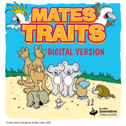 Picture of Mates Traits (bundle) - St Luke's Innovative Resources