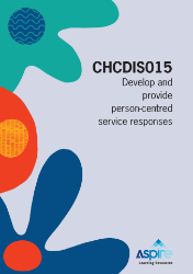 Picture of CHCDIS015 Dev/prov person-centered serv responses eBook