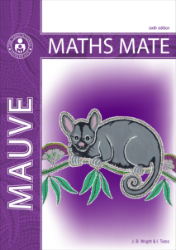 Picture of Maths Mate Mauve (Yr 9) Student Workbook 6E
