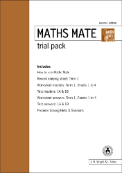 Picture of Maths Mate Coffee (Yr 9 Adv) Student Workbook - Trial Pack 2E