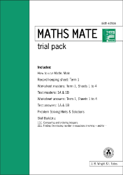 Picture of Maths Mate Green (Yr 8) Student Workbook - Trial Pack 6E