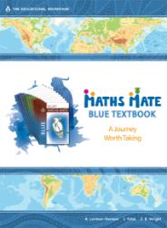 Picture of Maths Mate Blue Textbook (Yr 7) Student Text 1E