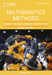 Picture of Mathematics Methods ATAR Course Study Guide Units 1 and 2 Revised Edition