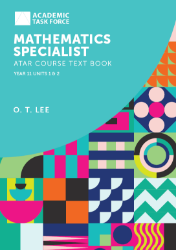 Picture of Mathematics Specialist ATAR Course Textbook Units 1 and 2