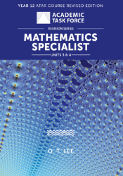 Picture of Mathematics Specialist ATAR Course Revision Series Units 3 and 4 Revised Edition