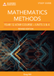 Show details for Mathematics Methods ATAR Course Study Guide Units 3 and 4 Revised Edition Picture of Mathematics Methods ATAR Course Study Guide Units 3 and 4 Revised Edition