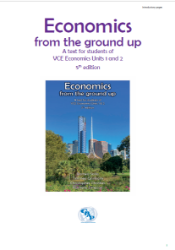 Picture of CPAP Economics From Ground Up VCE 1&2 (2023-28) 5E
